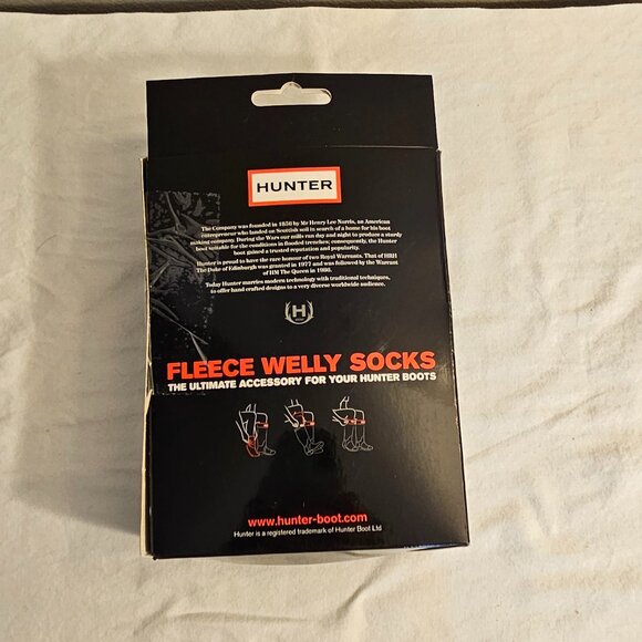 Hunter Boot Liner Navy size 5-7 - Picture 2 of 5